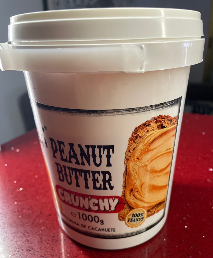 Crema de cacahuete crunchy