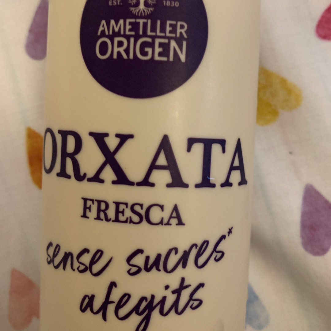 Horchata sin azúcar añadido Horchata sin azúcar añadido