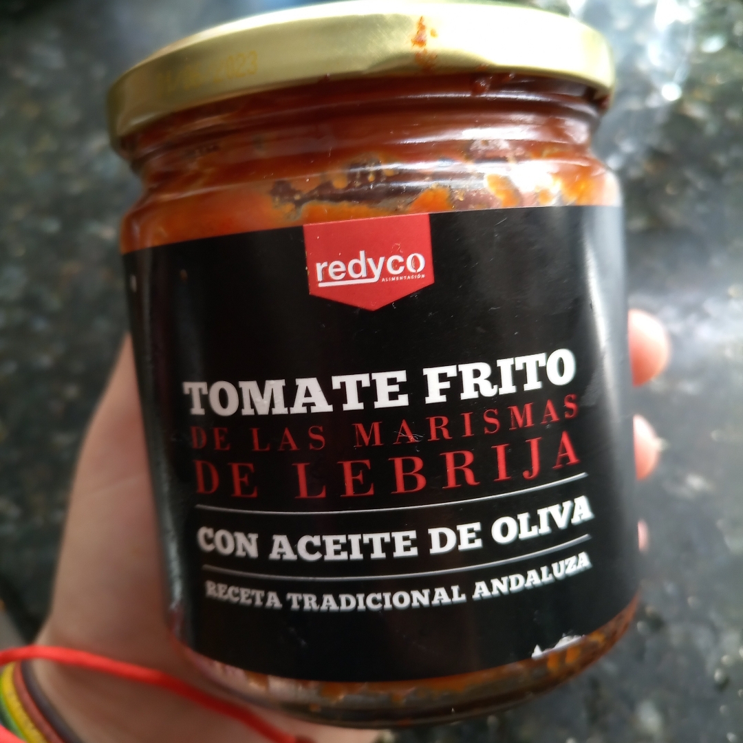 Tomate frito de las marismas de Lebrija con aceite de oliva