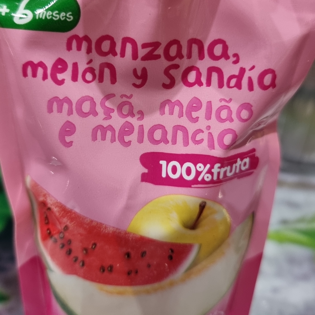 Pure manzana , melon y sandia Pure manzana , melon y sandia