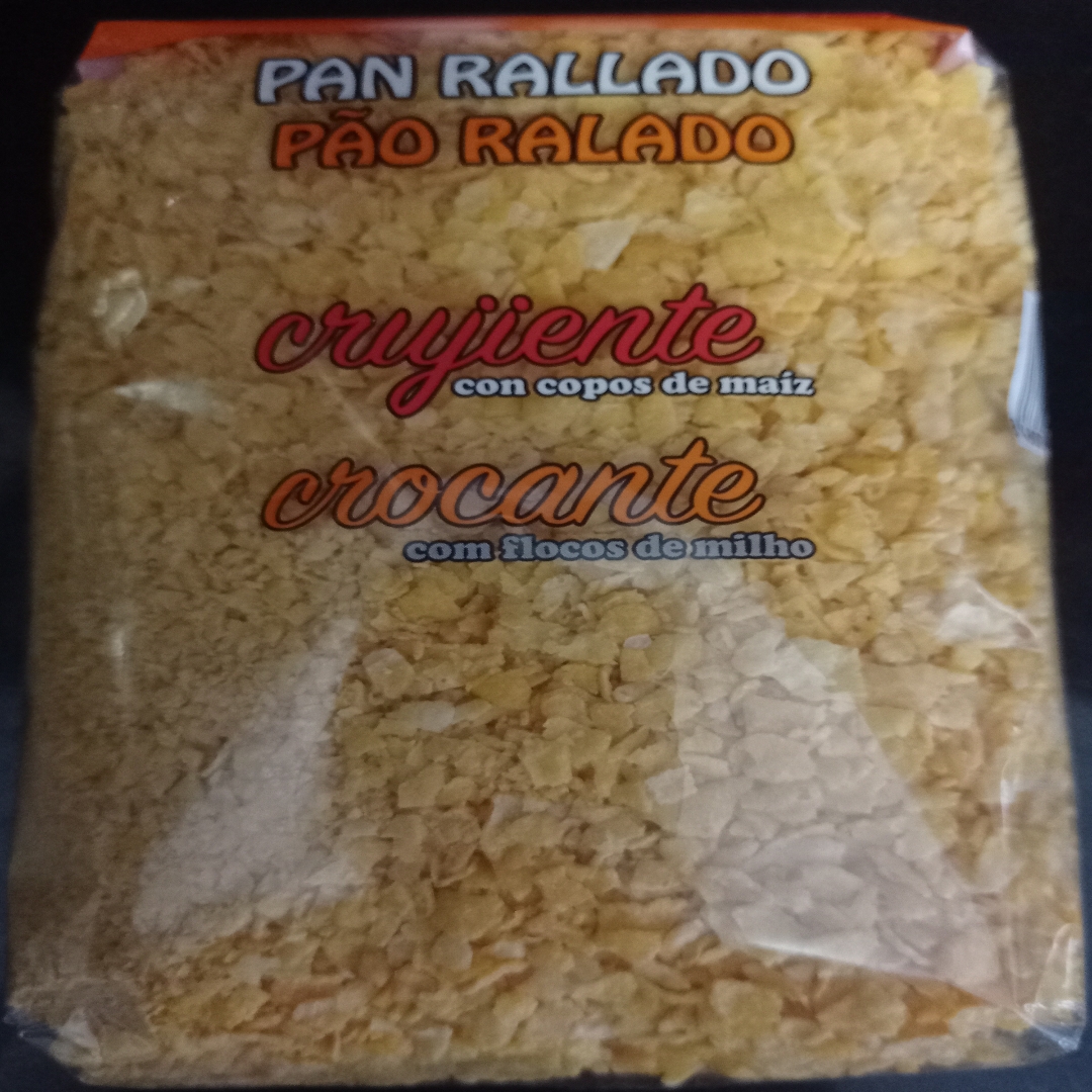 Pan rallado crujiente con copos de maiz Pan rallado crujiente con copos de maiz