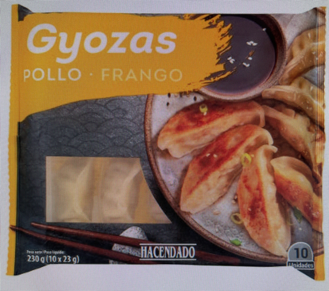 Gyozas de pollo Gyozas de pollo
