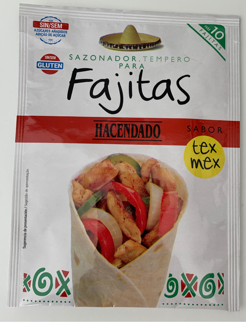 Sazonados para fajitas