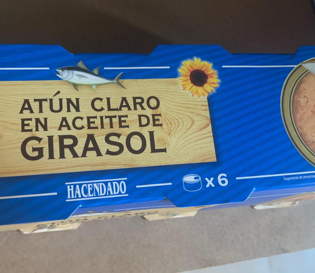 Atún claro en aceite de girasol 