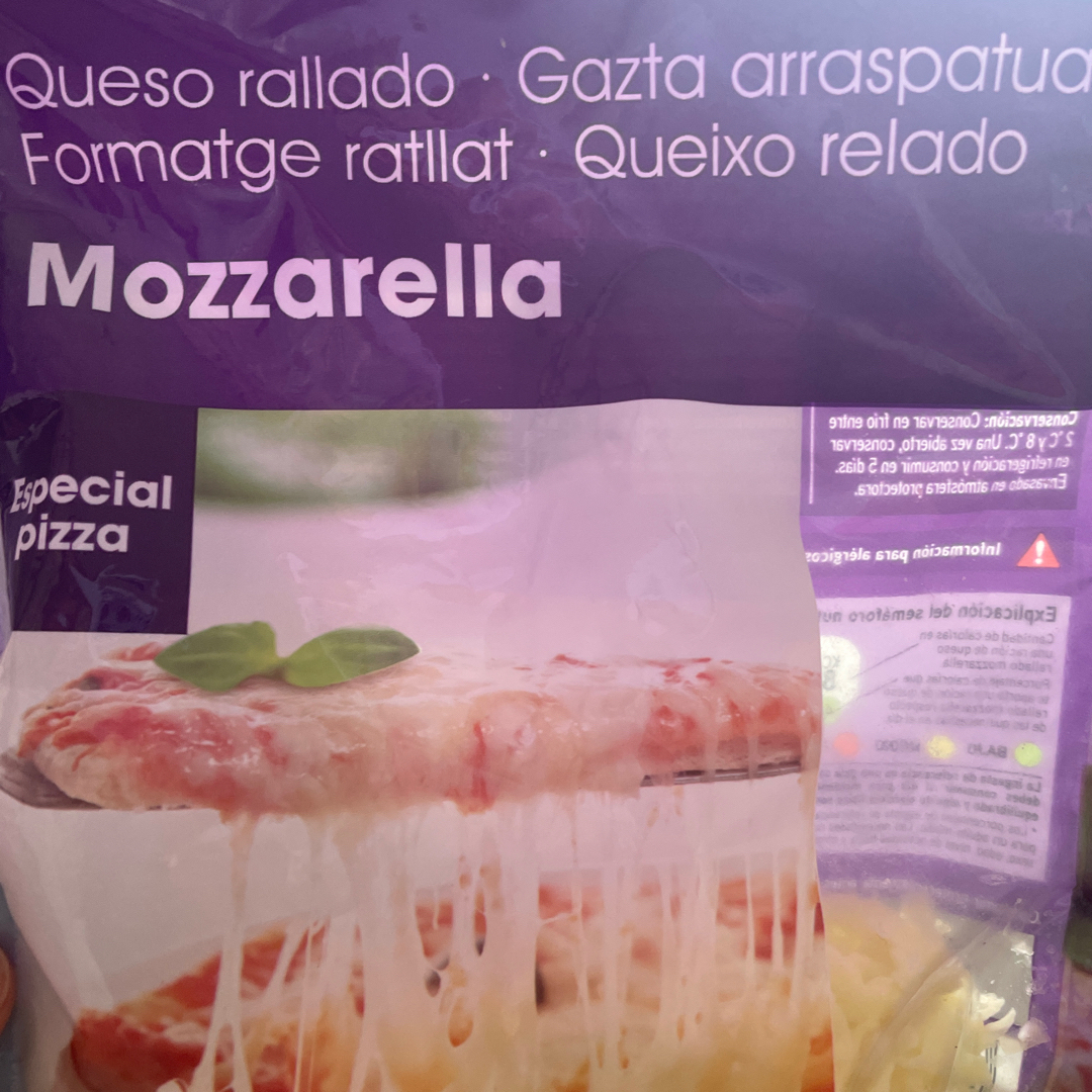 Mozarella rallado