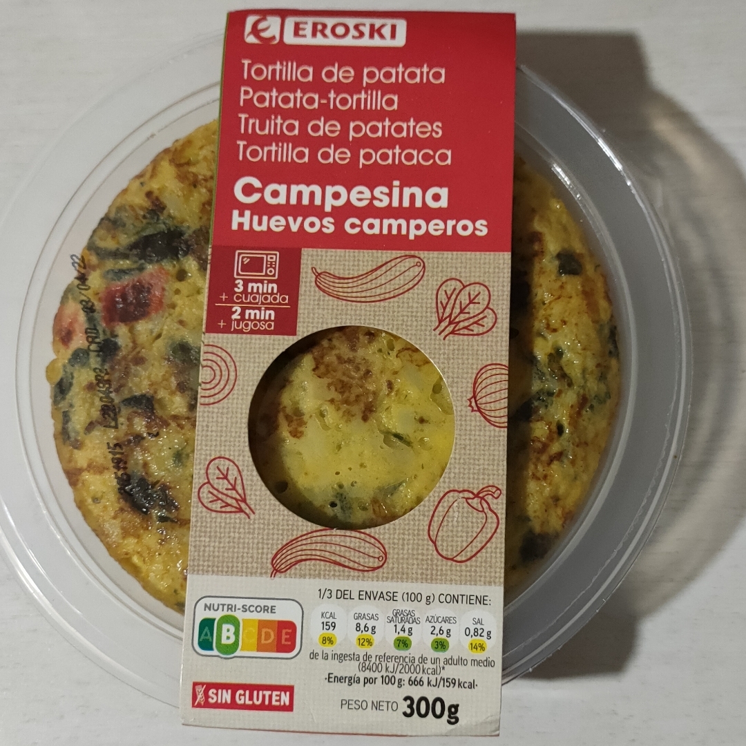 Tortilla de patata campesina