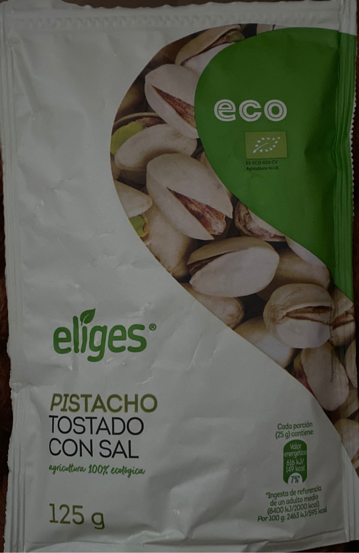 Pistacho tostado con sal Pistacho tostado con sal