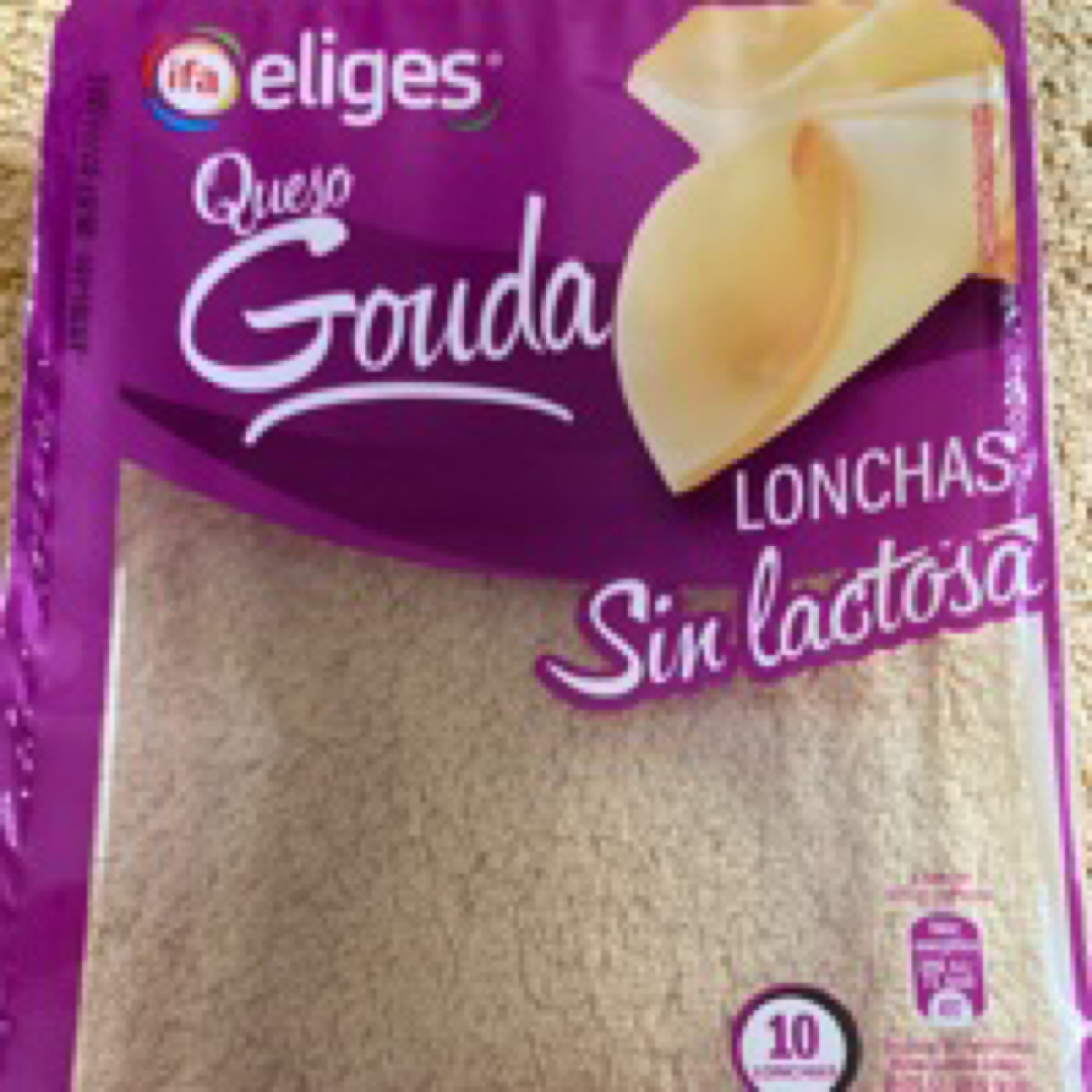 Queso gouda sin lactosa Queso gouda sin lactosa