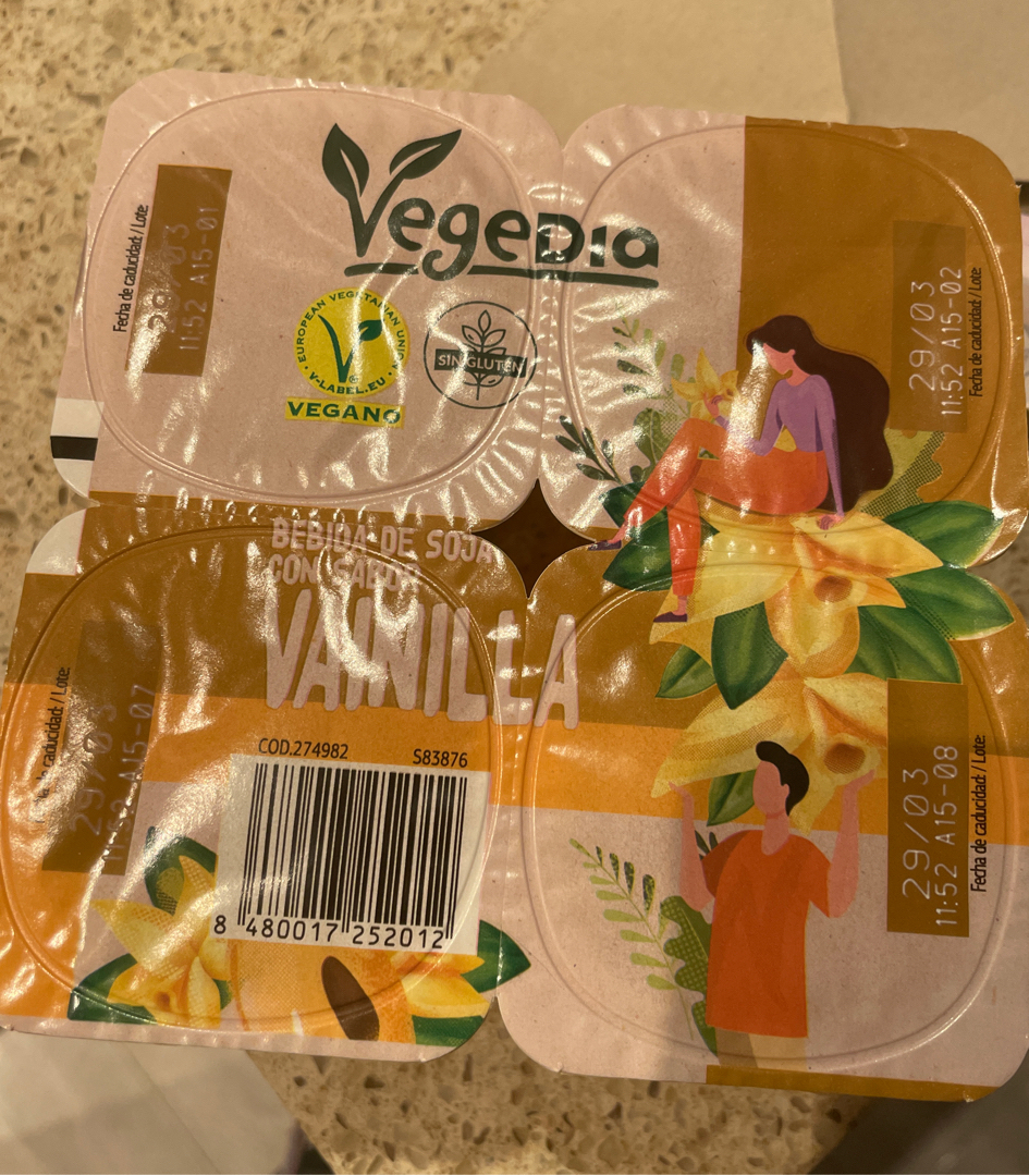 Vegedia vainilla Vegedia vainilla