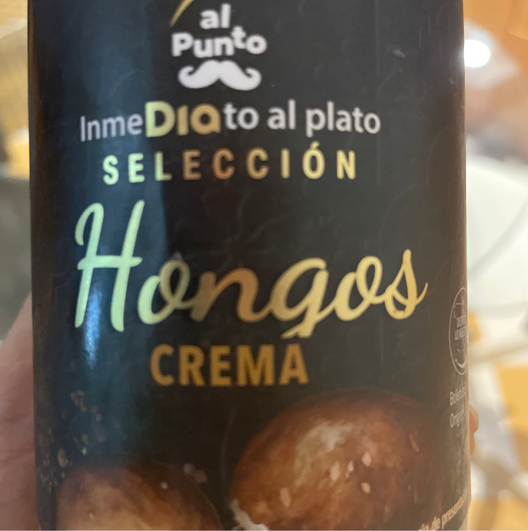 Crema hongos Crema hongos