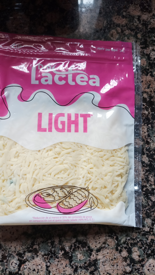 Queso gouda rallado Día láctea light Queso gouda rallado Día láctea light