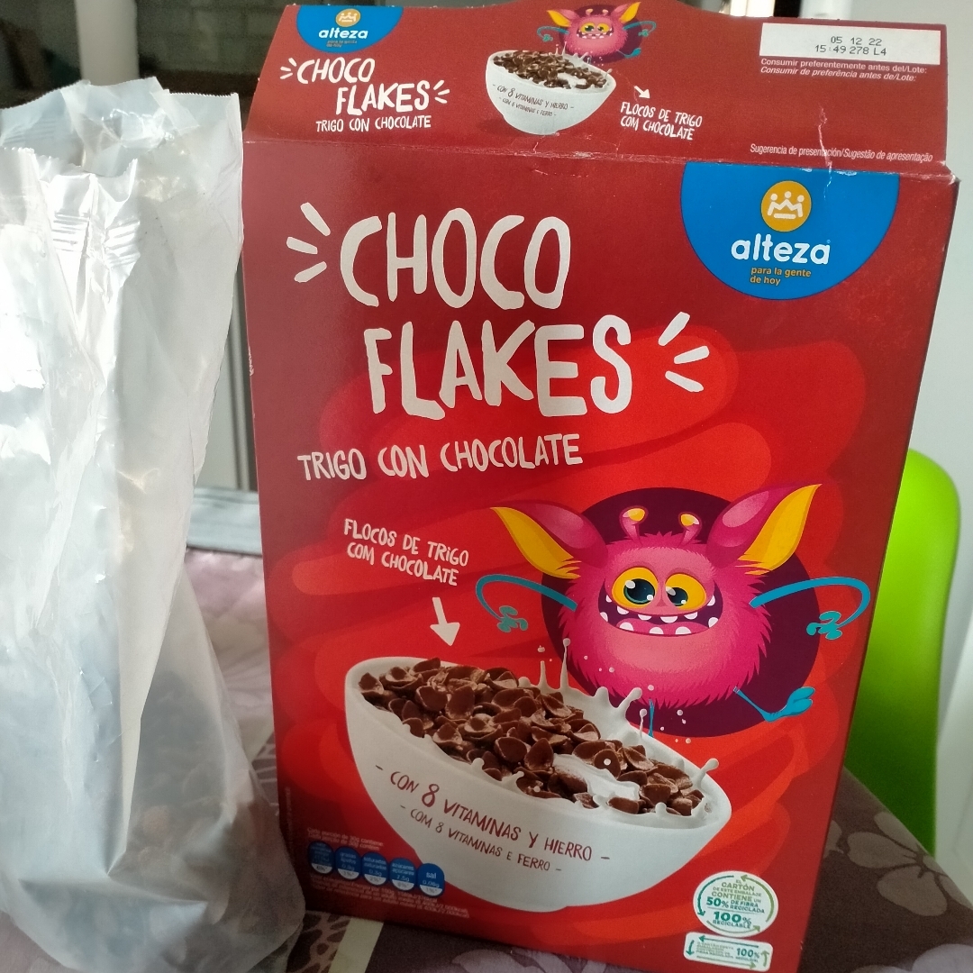 Choco flakes trigo con chocolate Choco flakes trigo con chocolate