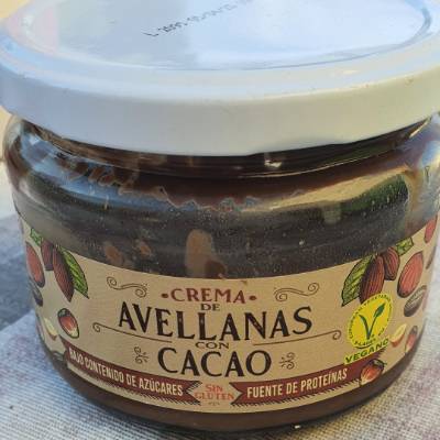 Crema de avellanas con cacao Crema de avellanas con cacao