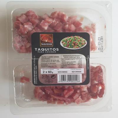 Taquitos de paleta y jamón curado