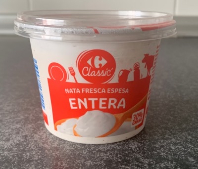 Nata ácida pasteurizada Nata ácida pasteurizada