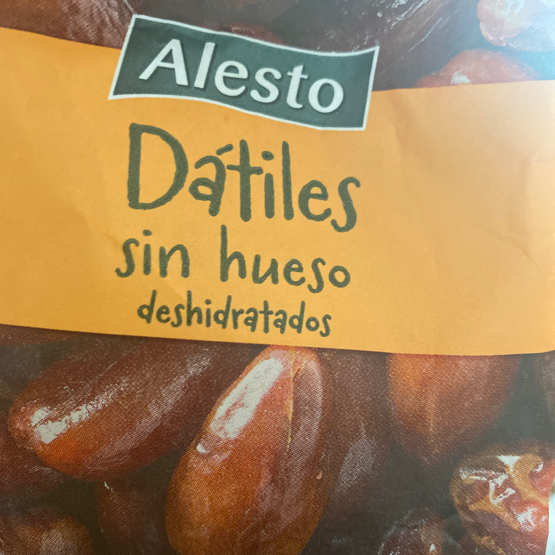 Dátiles sin hueso deshidratados