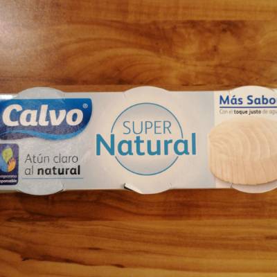 Atún claro al natural