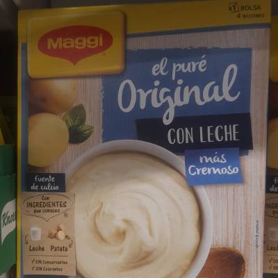 El puré original con leche El puré original con leche
