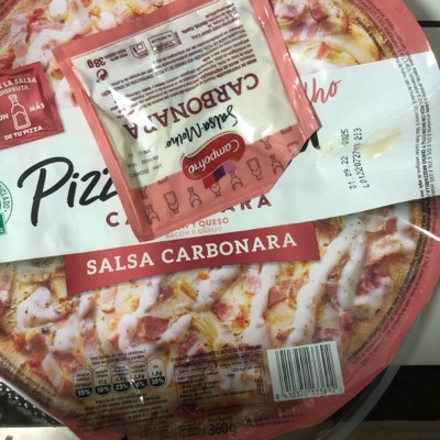 Pizza carbonara Pizza carbonara