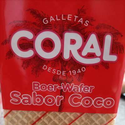 Galleta Coral Boer Coco .