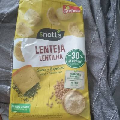 Snack lenteja queso y especias Snack lenteja queso y especias