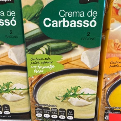 Crema De Carbassó Crema De Carbassó
