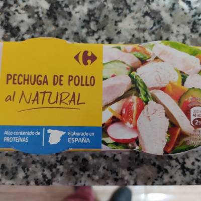 Pechuga de pollo al natural