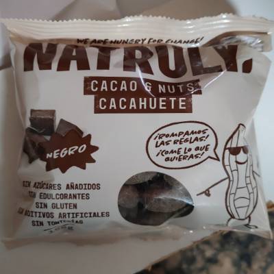 Cacao nuts chocolate negro