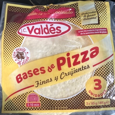 Bases De Pizza Crujientes Bases De Pizza Crujientes