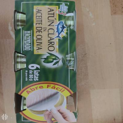 Atún claro en aceite de oliva