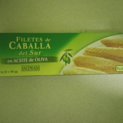 Filetes de caballa en aceite de oliva Filetes de caballa en aceite de oliva