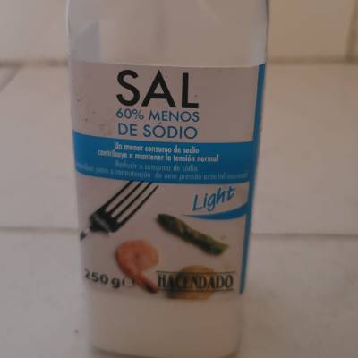 Sal 60% menos de sodio