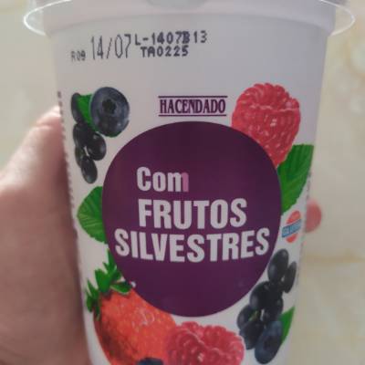 YOGUR con FRUTAS del BOSQUE