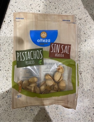 Pistacho tostado sin sal