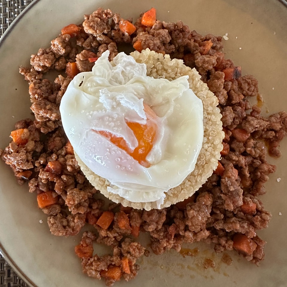 Quinoa con Boloñesa