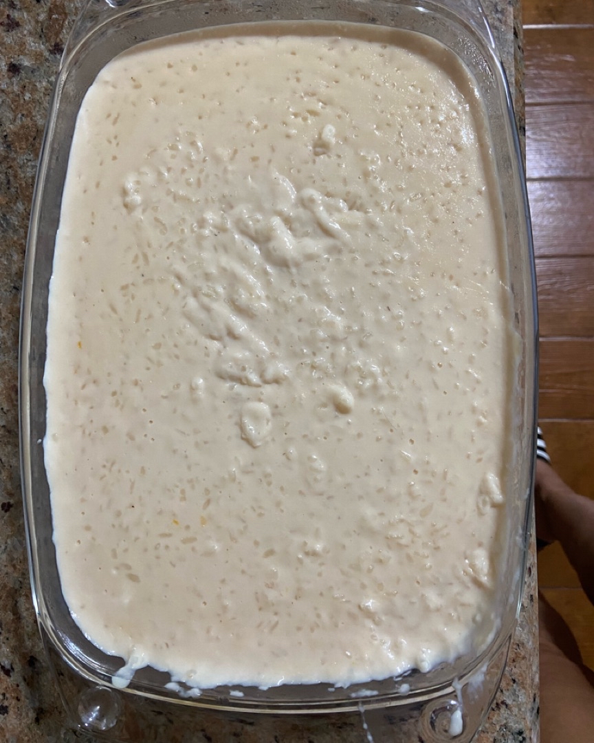 Arroz con leche sin azúcar 