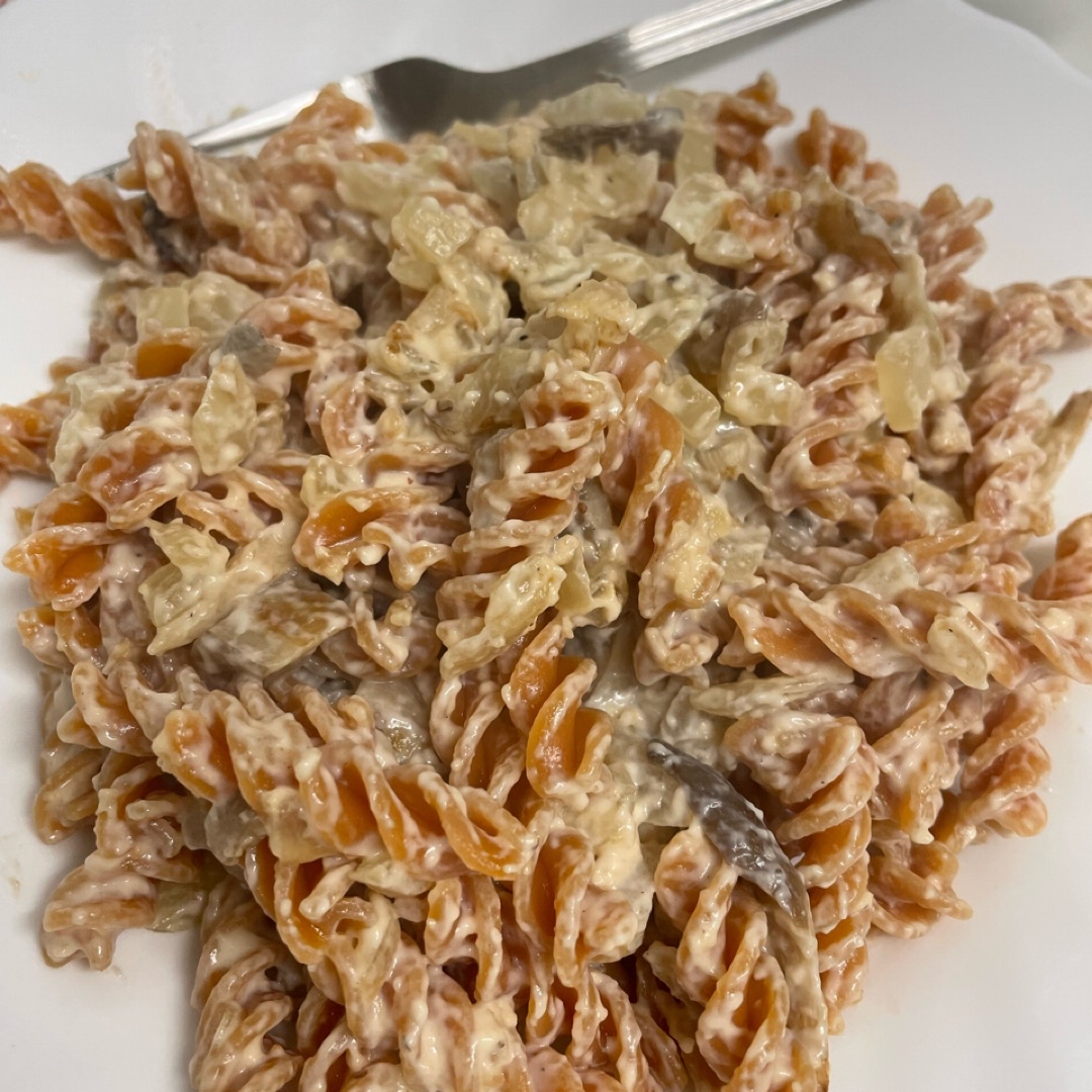 Macarrones con boletus Macarrones con boletus