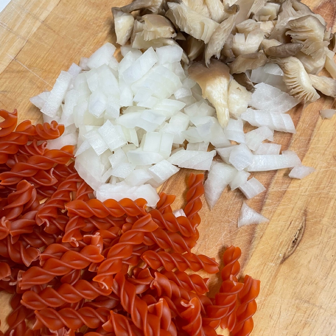 Macarrones con boletus Paso 0 Macarrones con boletus Paso 0