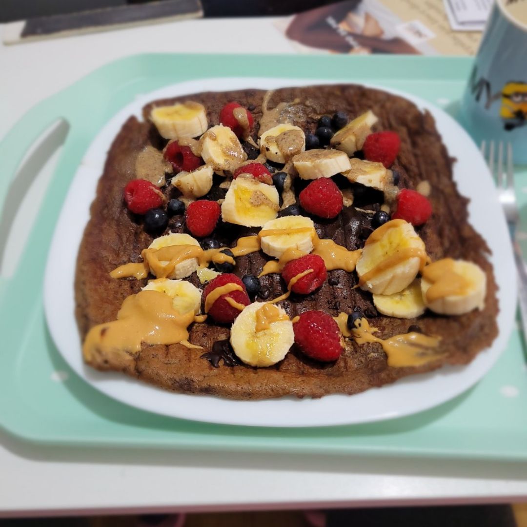 Tortitas de Weetabix y proteína Tortitas de Weetabix y proteína