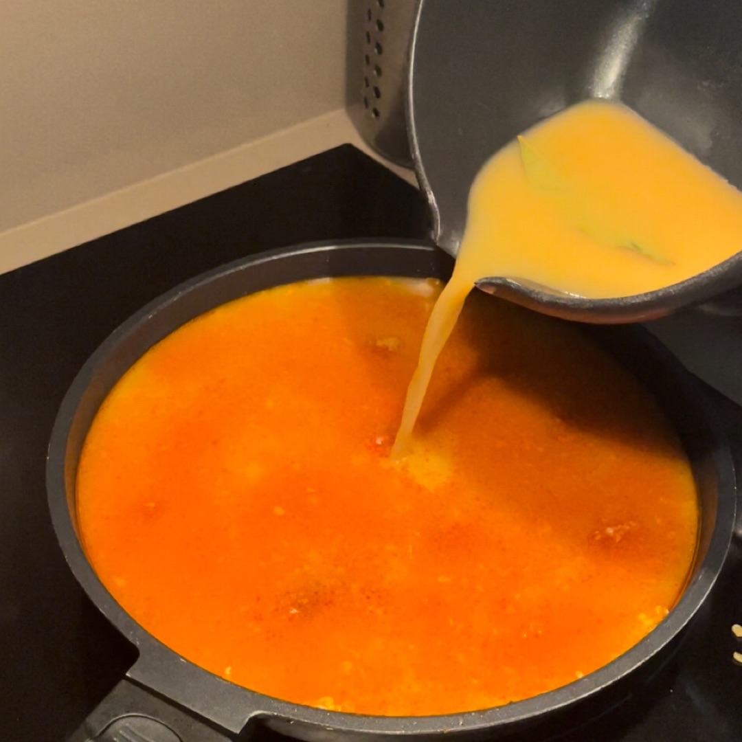 Arroz con sobrasada y bacalao Paso 7 Arroz con sobrasada y bacalao Paso 7