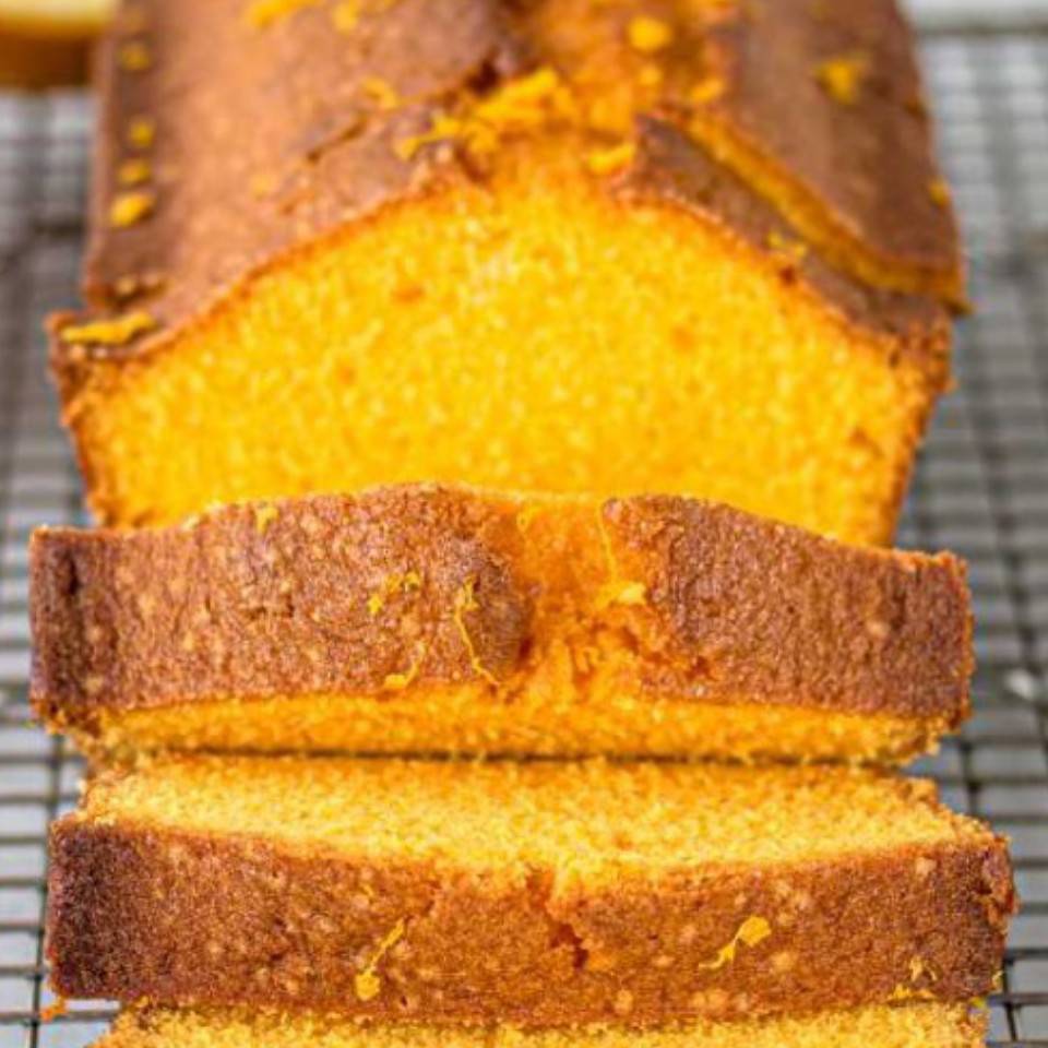 Bizcocho naranja saludable Bizcocho naranja saludable