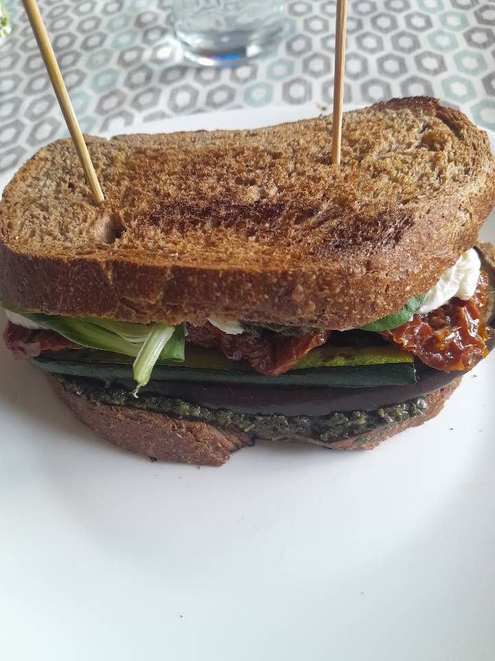 Bocadillo vegetal