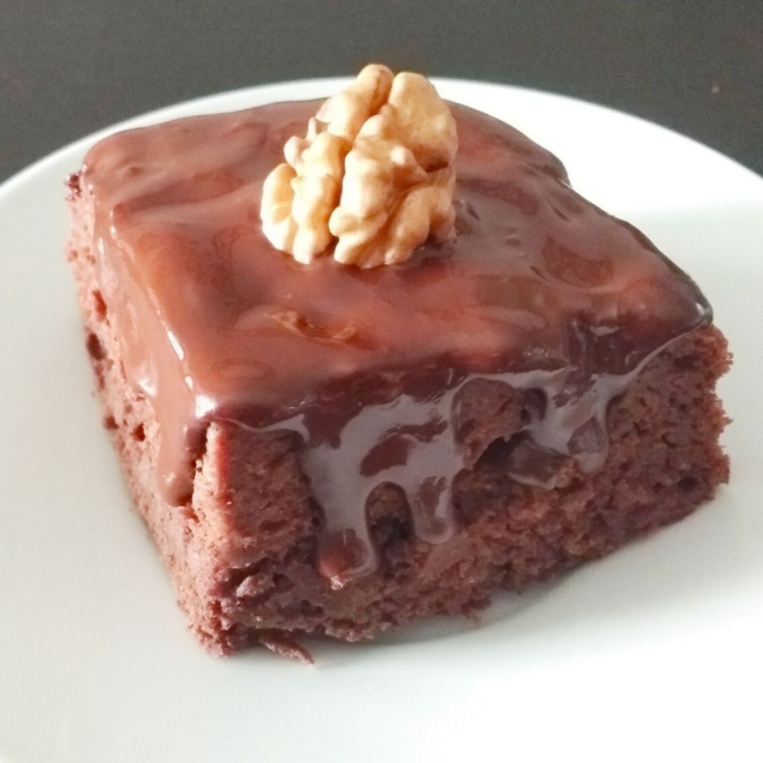 Brownie de kéfir casero Brownie de kéfir casero