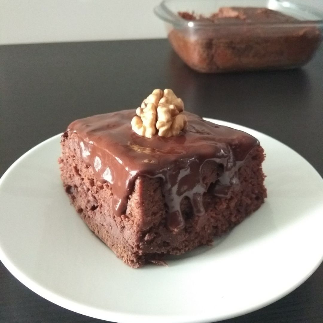 Brownie de kéfir casero Paso 4 Brownie de kéfir casero Paso 4