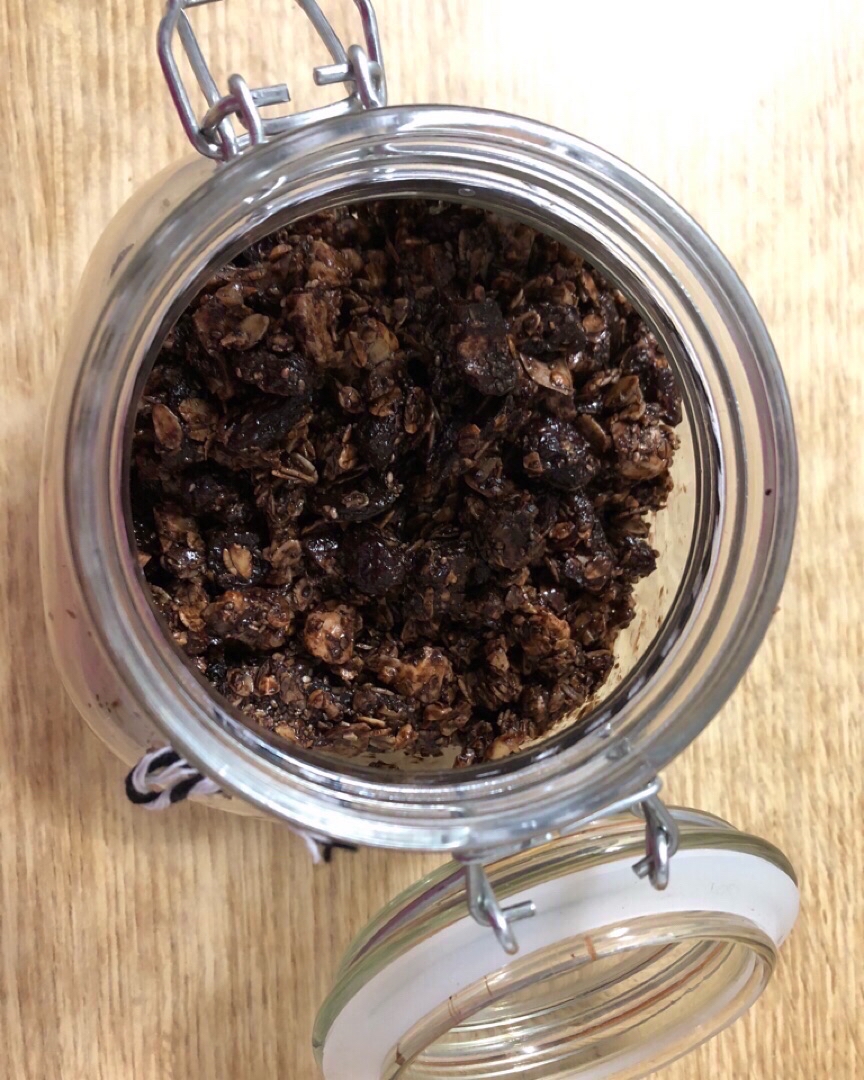 Granola casera a la sartén Granola casera a la sartén