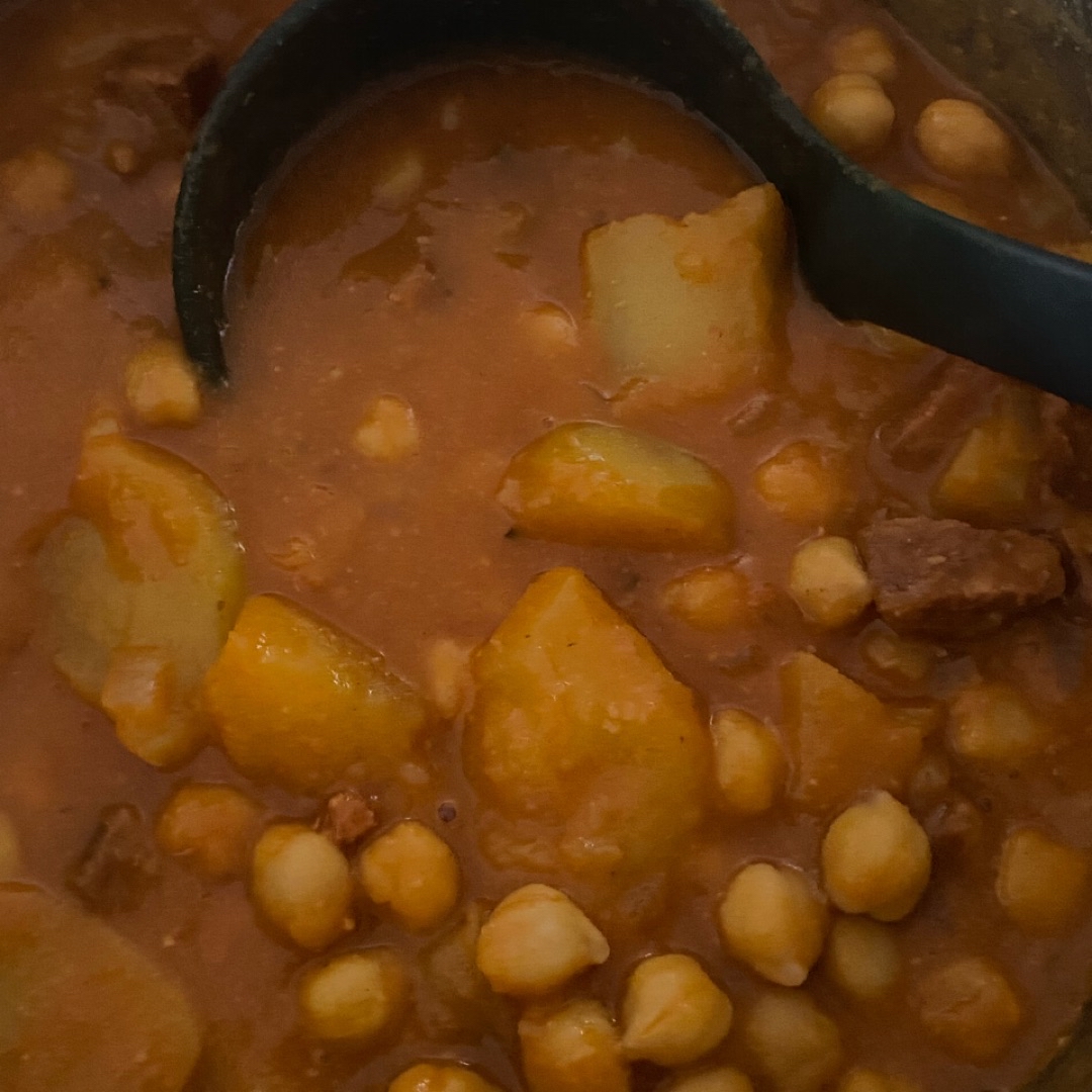 Guiso de garbanzos Guiso de garbanzos