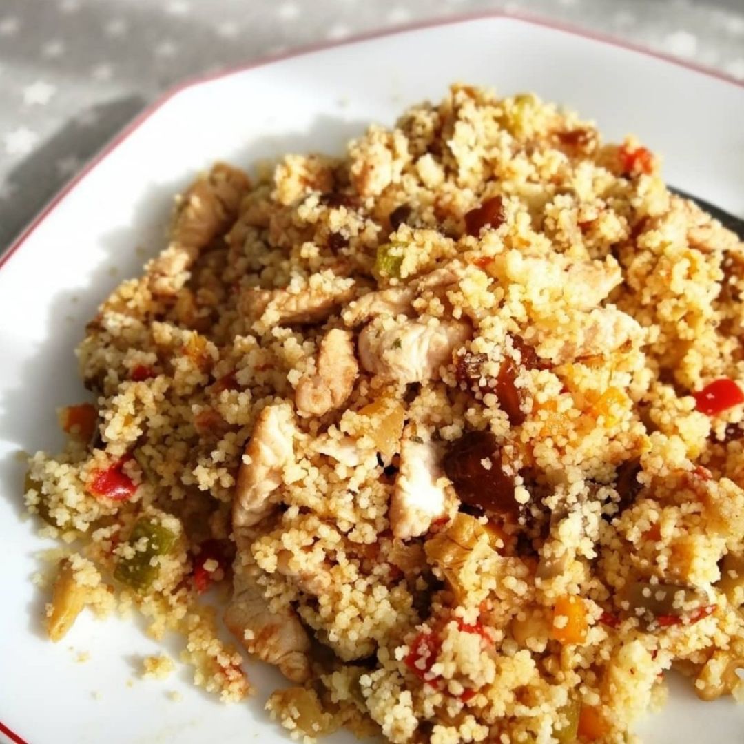 Cuscús vegano Cuscús vegano