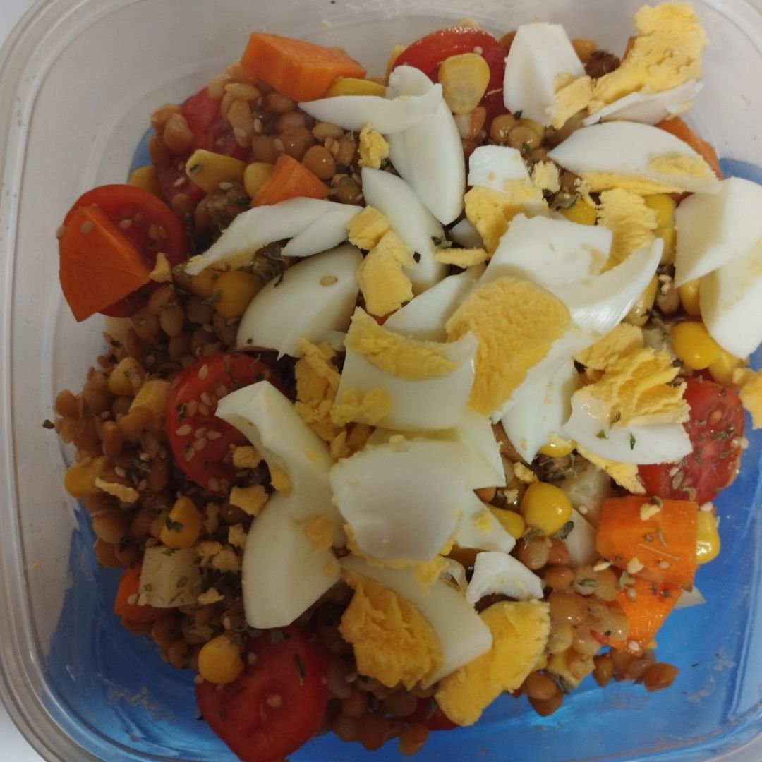 Ensalada de lentejas Ensalada de lentejas