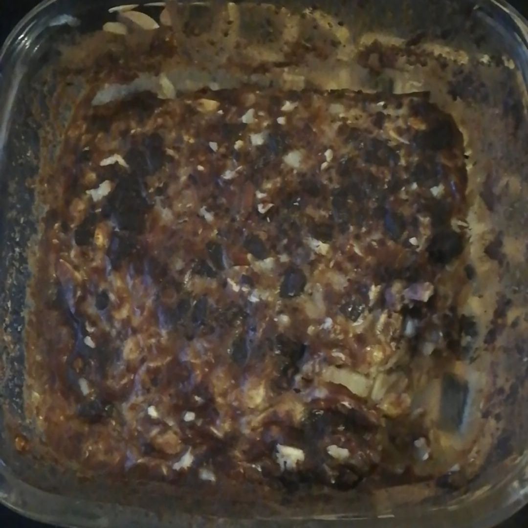 Baked Oats de plátano Baked Oats de plátano