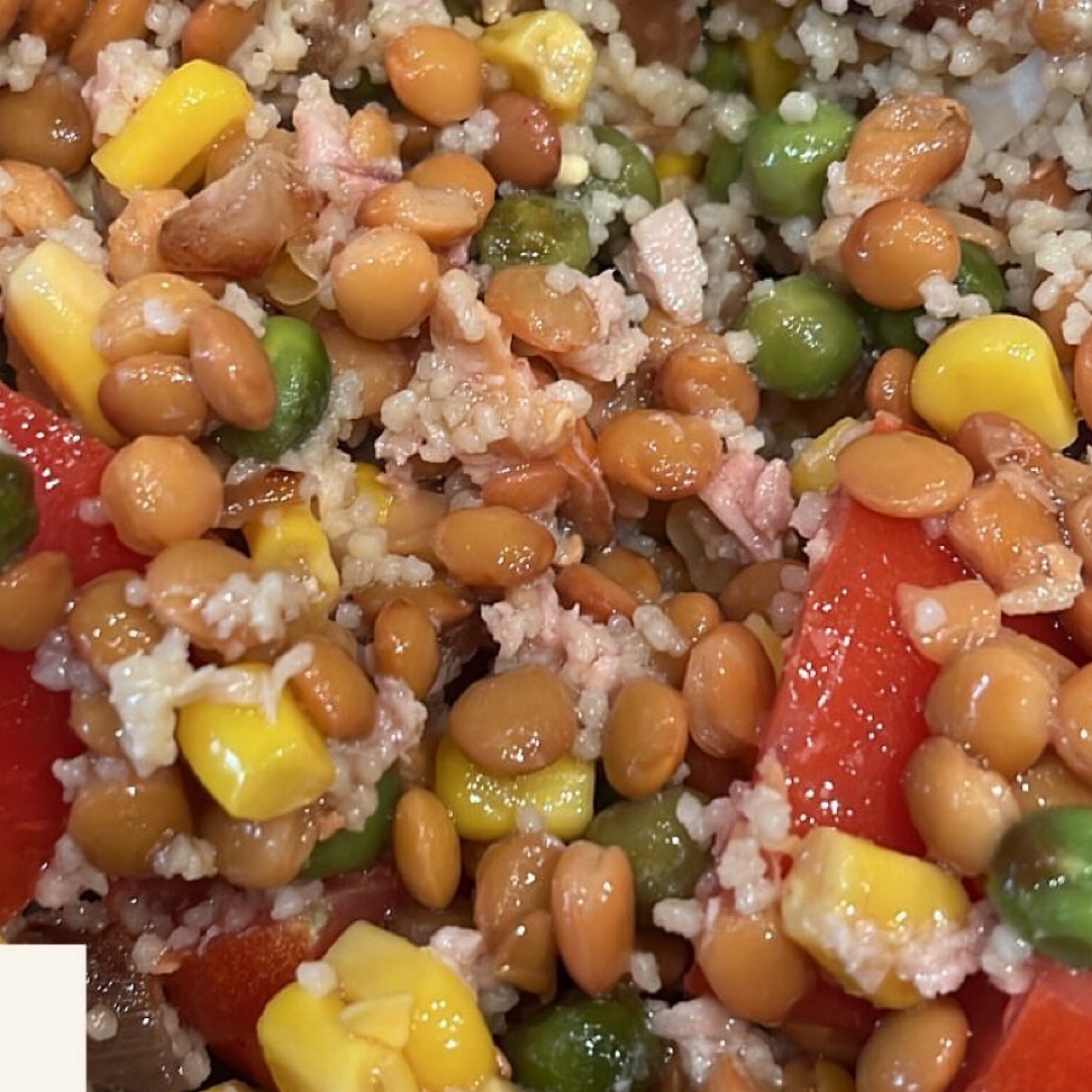 ensalada de lentejas 